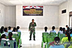 Satgas TMMD Kodim Pulau Moa sosialisasi pencegahan stunting di Maluku Barat Daya