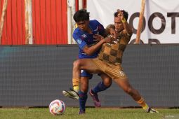 Arema FC imbang lawan Dewa United