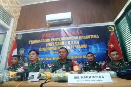 TNI AD gagalkan penyelundupan narkoba di Sintang