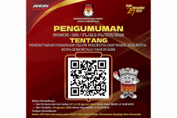 PENGUMUMAN KPU KOTA GORONTALO