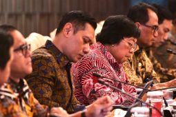 Minister AHY attends first cabinet meeting at IKN