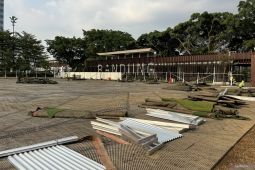 Pemkot revitalisasi Alun-alun Bandung dengan mengganti rumput sintetis