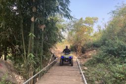 Membelah lereng Arjuna dengan ATV