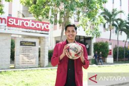 Pemain Timnas U-23 Ikhsan Nul Zikrak daftar kuliah di UM Surabaya