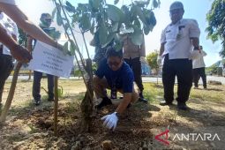 Pelindo Pangkalbalam tanam pohon sambut HUT Ke-79 RI
