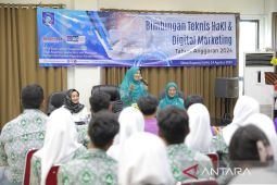 Pelajar di Babel antusias ikuti Bimtek HaKI - Digital UMKM