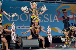 Kaltim persembahkan tari kolosal Natana Borneo  pada HUT Ke-79 RI IKN