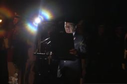 Presiden Jokowi pimpin upacara apel kehormatan dan renungan suci di IKN