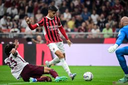 Dua gol di fase akhir laga amankan hasil imbang Milan saat jamu Torino