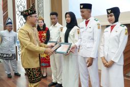Foto - PLN berikan apresiasi kepada Purna Paskibraka Banjarbaru