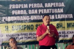 Anggota DPRD Kalsel Suripno sosialisasikan UU Lingkungan Hidup