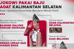 Ketua DPRD Kalsel apresiasi Presiden Jokowi kenakan pakaian adat Banjar