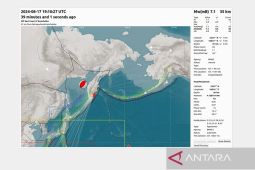 Gempa bermagnitudo 7,9 guncang Kamchatka di Rusia timur jauh