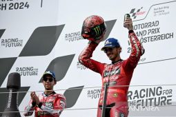 Bagnaia dan Bastianini nantikan persaingan mereka di GP Aragon