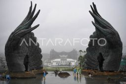 Progres pembangunan Taman Kusuma Bangsa IKN