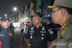 Penertiban bangunan liar tahap II di kawasan Puncak Bogor pada 26 Agustus