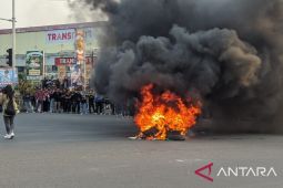 Mahasiswa di Banten turun ke jalan respons revisi UU Pilkada