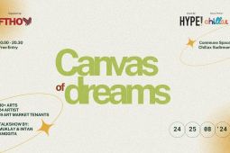 "Canvas of Dreams" ajang eksplorasi seniman Indonesia