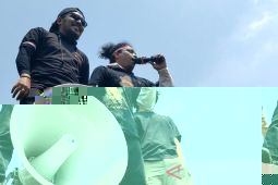Sejumlah komika ikut ramaikan unjuk rasa di depan gedung DPR