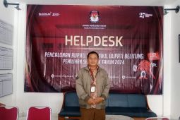KPU Belitung buka layanan helpdesk Pilkada 2024