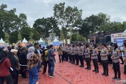 Polres Kutim gelar apel pengamanan Pilkada  2024