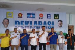 Burhanudin-Ali Reza Mahendra deklarasikan diri sebagai calon bupati dan wakil bupati Belitung Timur