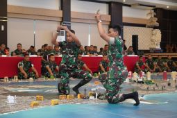 Kodam Udayana matangkan kesiapan Satgas pengamanan VVIP KTT IAF di Bali
