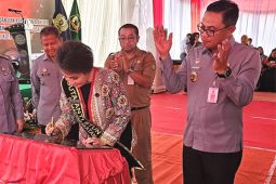 Ketua Umum Pipas resmikan posyandu ibu dan balita di Lapas IIA Tangerang