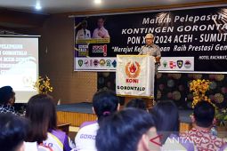 Gubernur minta atlet Gorontalo tingkatkan prestasi pada PON XXI