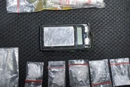 Polres Serang tangkap lima pengedar narkoba lintas provinsi, termasuk di Lampung