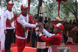Kirab api PON XXI Aceh - Sumut dimulai dari Pulau Weh, Sabang