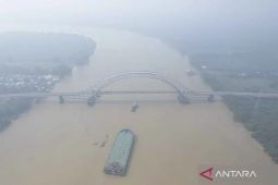 Jambi diselimuti kabut asap karhutla