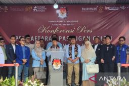 KPU Kabupaten Bekasi terima pendaftaran paslon pertama Pilkada