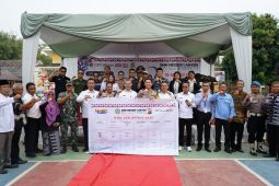 Kapolres Cilegon pantau Job Fair 2024 di SMKN 1 Anyer