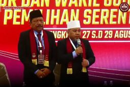 Helmi Hasan-Mian resmi daftar sebagai cagub dan cawagub Bengkulu di hari pertama pendaftaran
