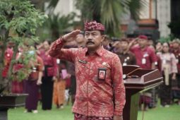 Sekda Sedana Merta Pimpin Upacara Peringatan Hari Otonomi Daerah ke 28 Tahun 2024 di Karangasem