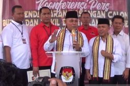 Pasangan Nanang-Antoni resmi daftar Cabup ke KPU Lampung Selatan
