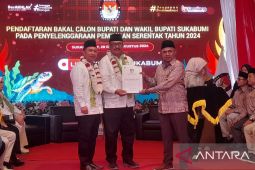 Pasangan Asjap-Andreas targetkan 70 persen perolehan suara pada Pilkada Sukabumi