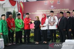 KPU Kota Madiun terima pendaftaran tiga bakal pasangan calon pilkada