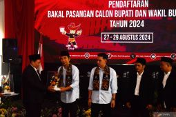 Pendaftaran pasangan bakal calon Bupati Madiun