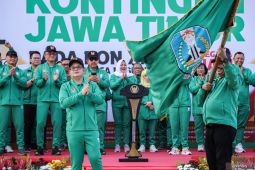 Pelepasan kontingen Jatim untuk PON XXI Aceh-Sumut