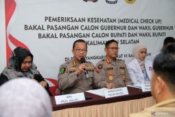 18 dokter spesialis cek kesehatan calon kepala daerah di Kalsel