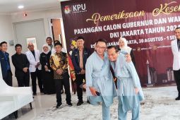 Ridwan Kamil dan Suswono jalani tes kesehatan narkoba hingga psikologi