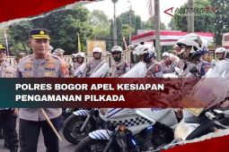 Polres Bogor apel kesiapan pengamanan Pilkada