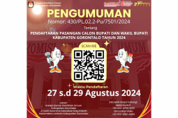 PENGUMUMAN KPU KABUPATEN GORONTALO