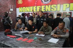 Polresta Palu tangkap 11 pelaku kejahatan selama bulan Agustus 2024