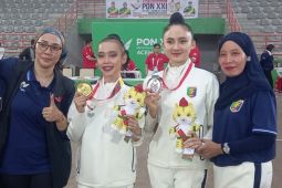 Senam - Lampung dominasi perolehan medali  senam ritmik PON 2024