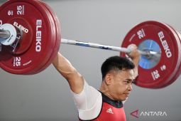Hasil Kejuaraan Asia Angkat Besi 2025:  Eko Yuli peringkat kelima kelas 67 kg