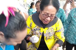 Dinkes vaksinasi polio 1.500 anak di Puskesmas Distrik Biak Utara