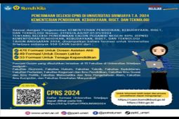 Penerimaan seleksi CPNS Unsri TA 2024